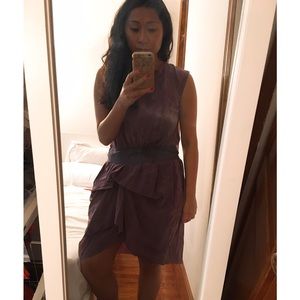 🌟SALE🌟Alldressedup silk purple &blue dress szL